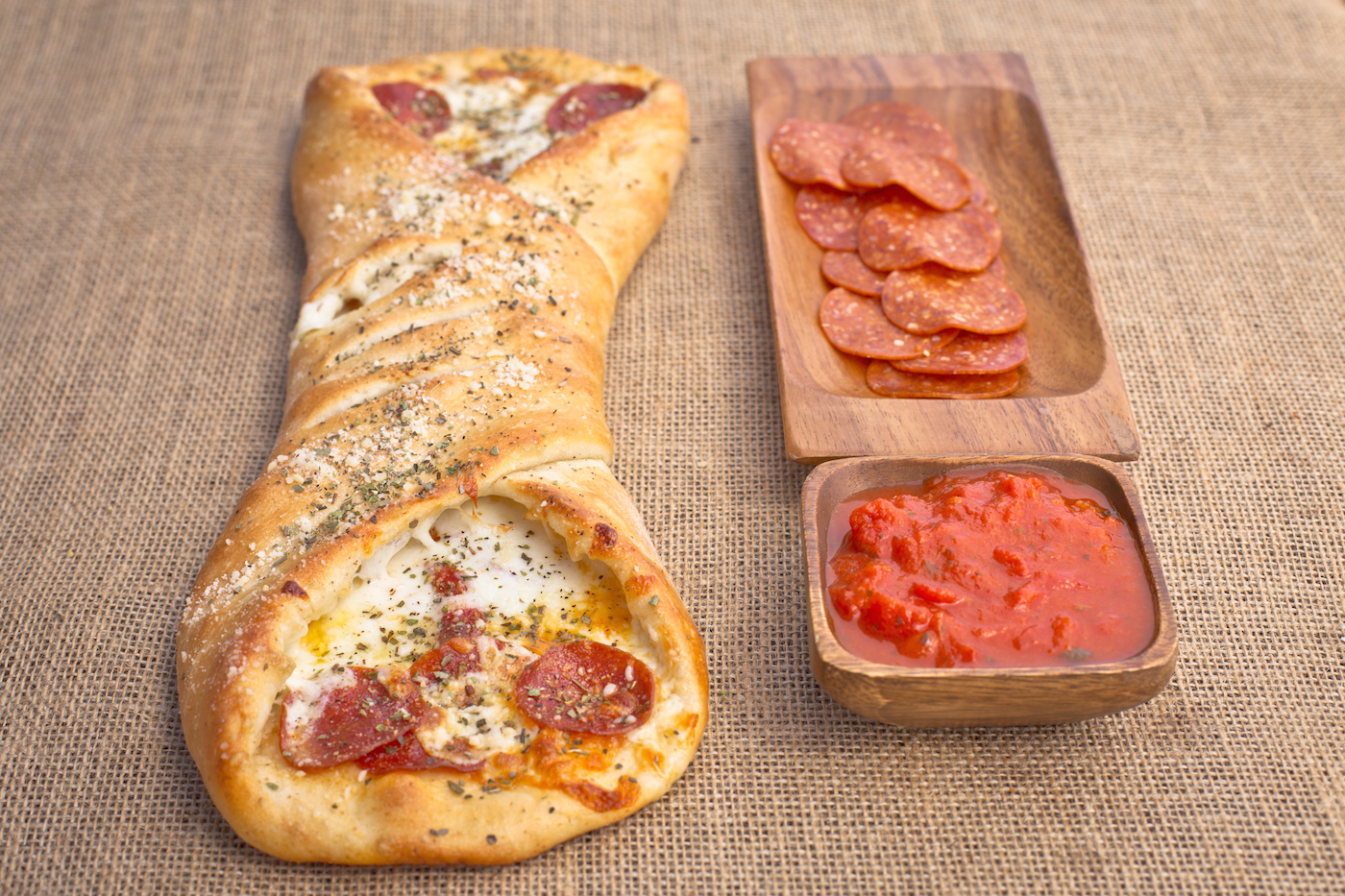Order Pepperoni Roll food online from Golden Desserts store, Albany on bringmethat.com