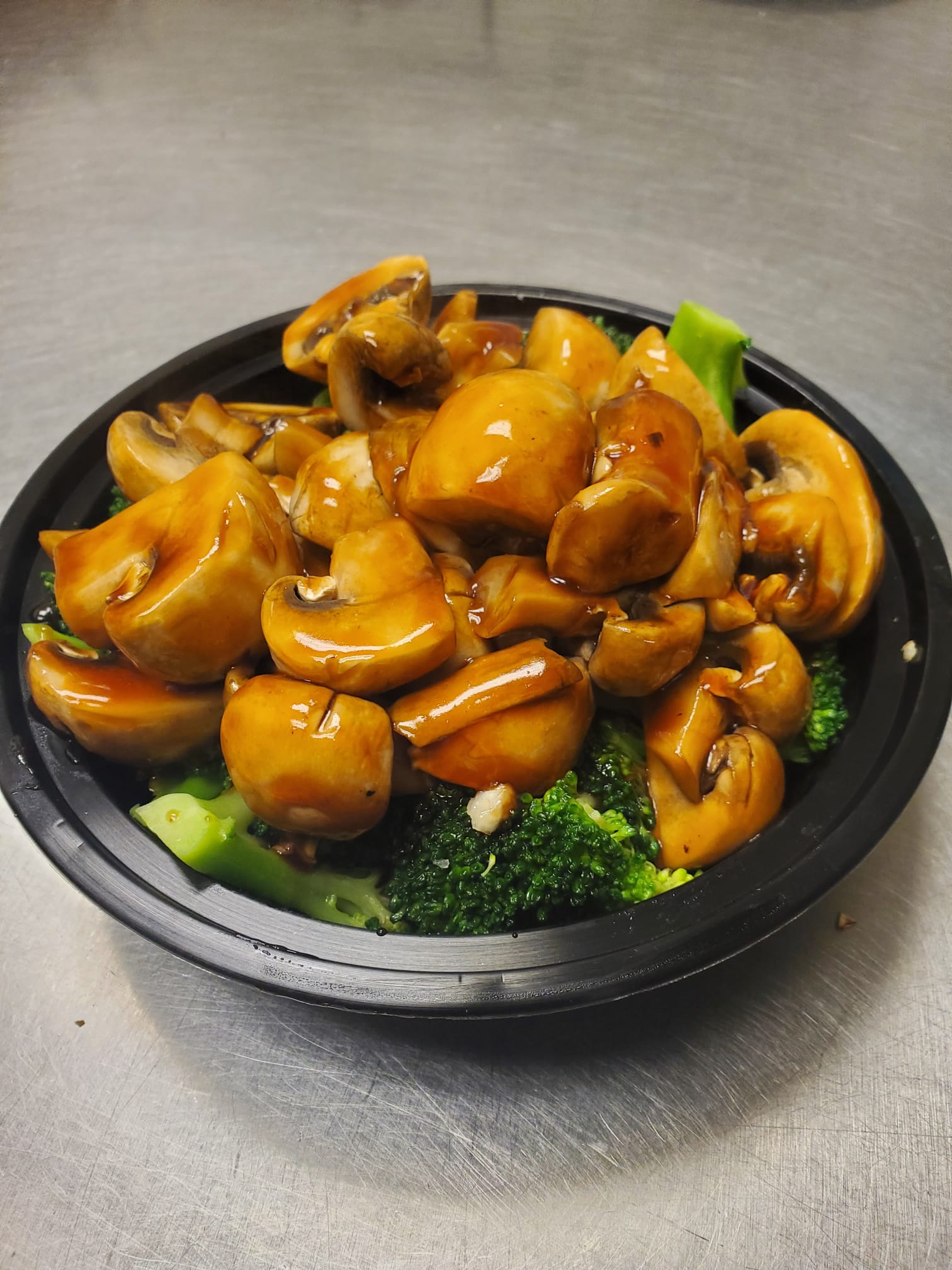 Order Broccoli with Mushroom food online from Panda Kitchen store, Houston on bringmethat.com