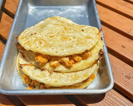 Order chicken quesadilla food online from The Taco Spot store, Tempe on bringmethat.com