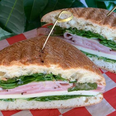 Order Ham and Cheese Sandwich food online from Cafe Peanut store, Jersey City on bringmethat.com