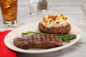 Order NY Strip Steak food online from Texas Steakhouse and Saloon store, Smithfield on bringmethat.com