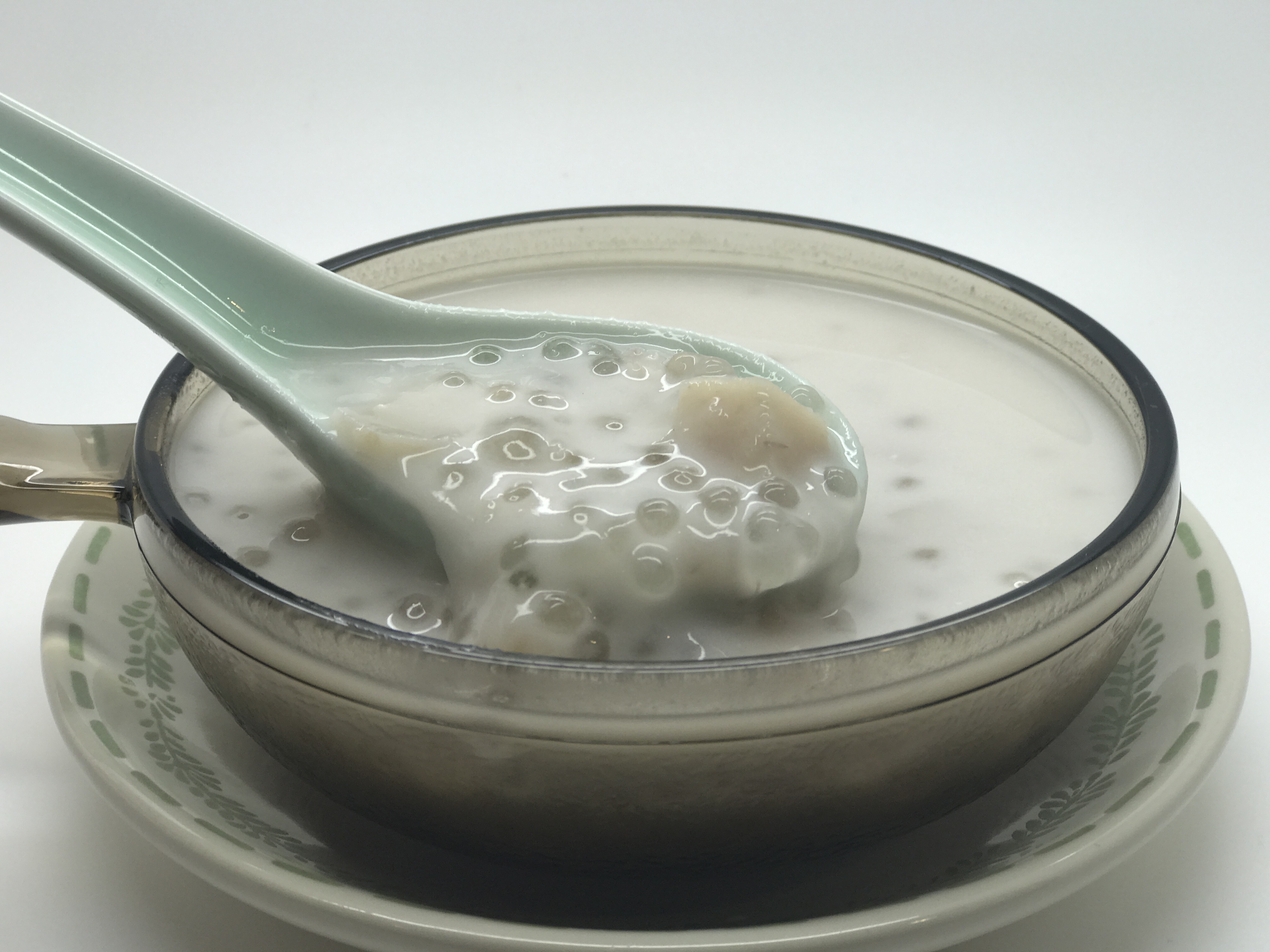 Order T03. Coconut Milk Sago with Taro 芋頭椰奶西米露 food online from Uncle Chen Primetime store, State College on bringmethat.com