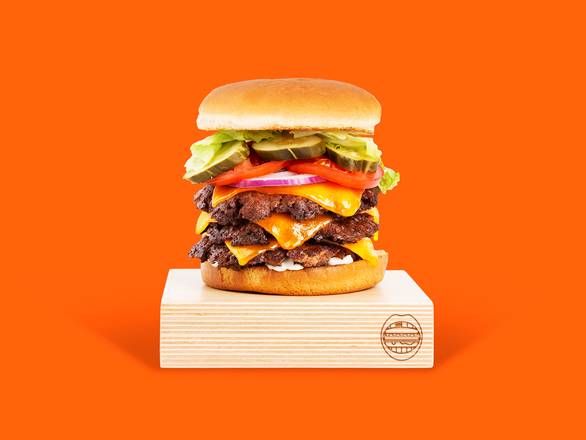 Order Triple Cheese Smashmouth food online from Smashmouth Burgers store, Mesa on bringmethat.com