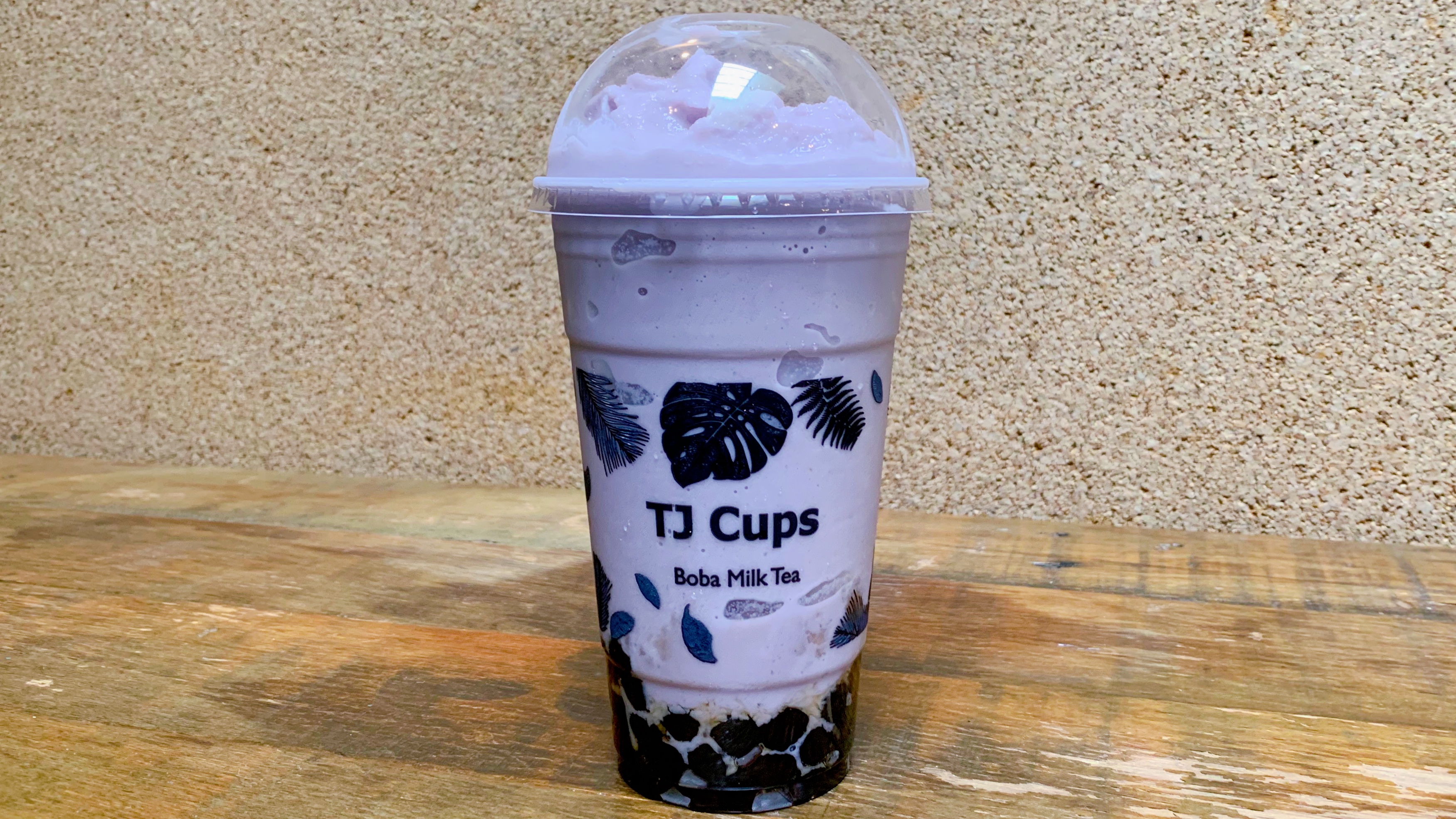 Order Real Taro Taro Smoothies food online from TJ Cups store, San Francisco on bringmethat.com