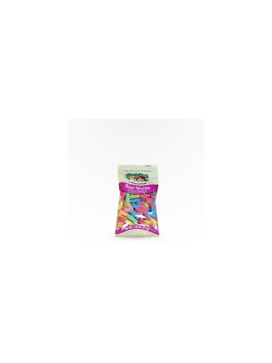 Order Snak Club Sour Gummy Worms 7.5 OZ food online from Chevron Extramile store, San Leandro on bringmethat.com