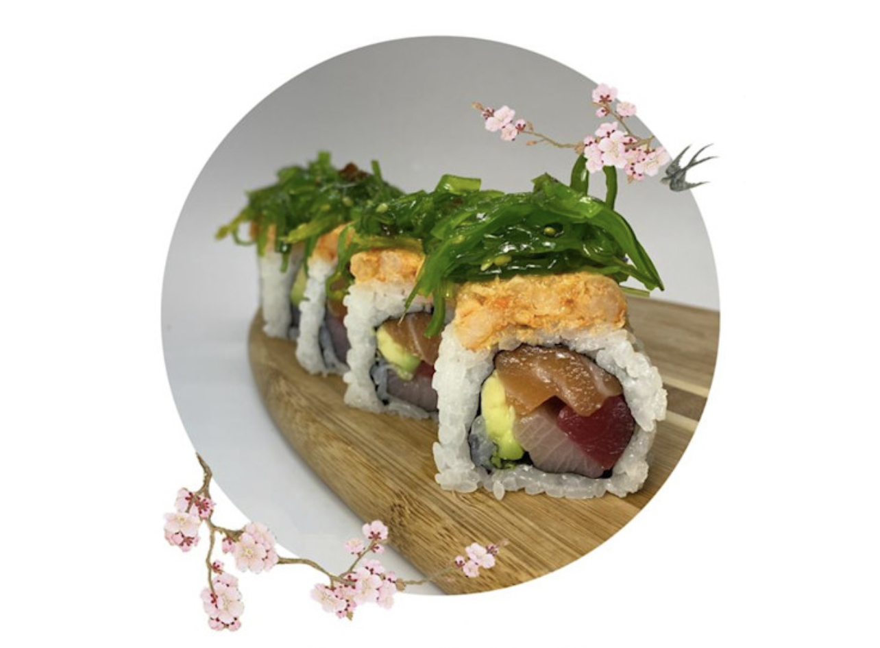 Order Angel Roll food online from Iron Chef store, Phoenix on bringmethat.com