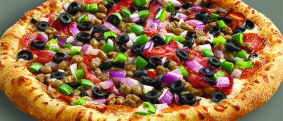 Order Small Extreme Supreme Pizza food online from Mazzio Italian Eatery store, Winder on bringmethat.com