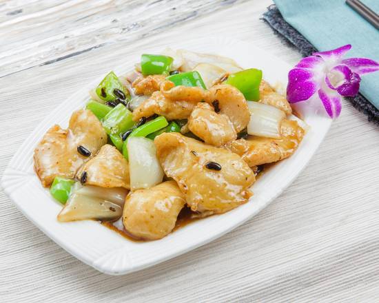 Order White Fish Fillet with Asparagus food online from Wokcano store, Los Angeles on bringmethat.com
