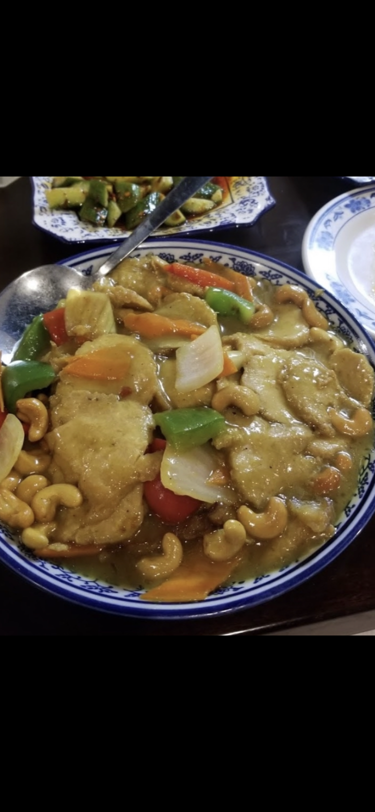 Order 56. Vegetarian Curry Chicken咖喱素菜鸡 food online from ShangWei Szechuan store, Bethlehem on bringmethat.com