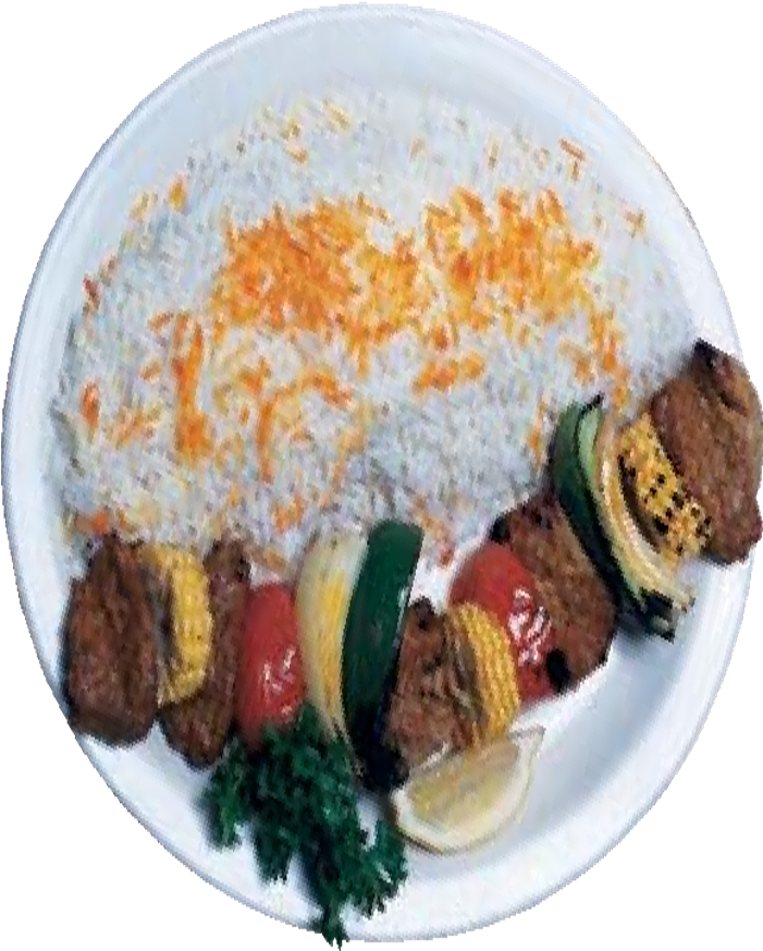 Order Lamb Shish Kebab Dinner food online from Persian Room store, Tucson on bringmethat.com