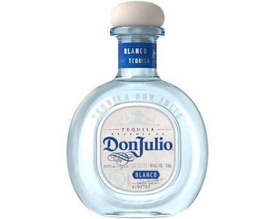 Order Don Julio Blanco, 375mL tequilla (40.0% ABV) food online from Luckys Liquor store, Los Angeles on bringmethat.com
