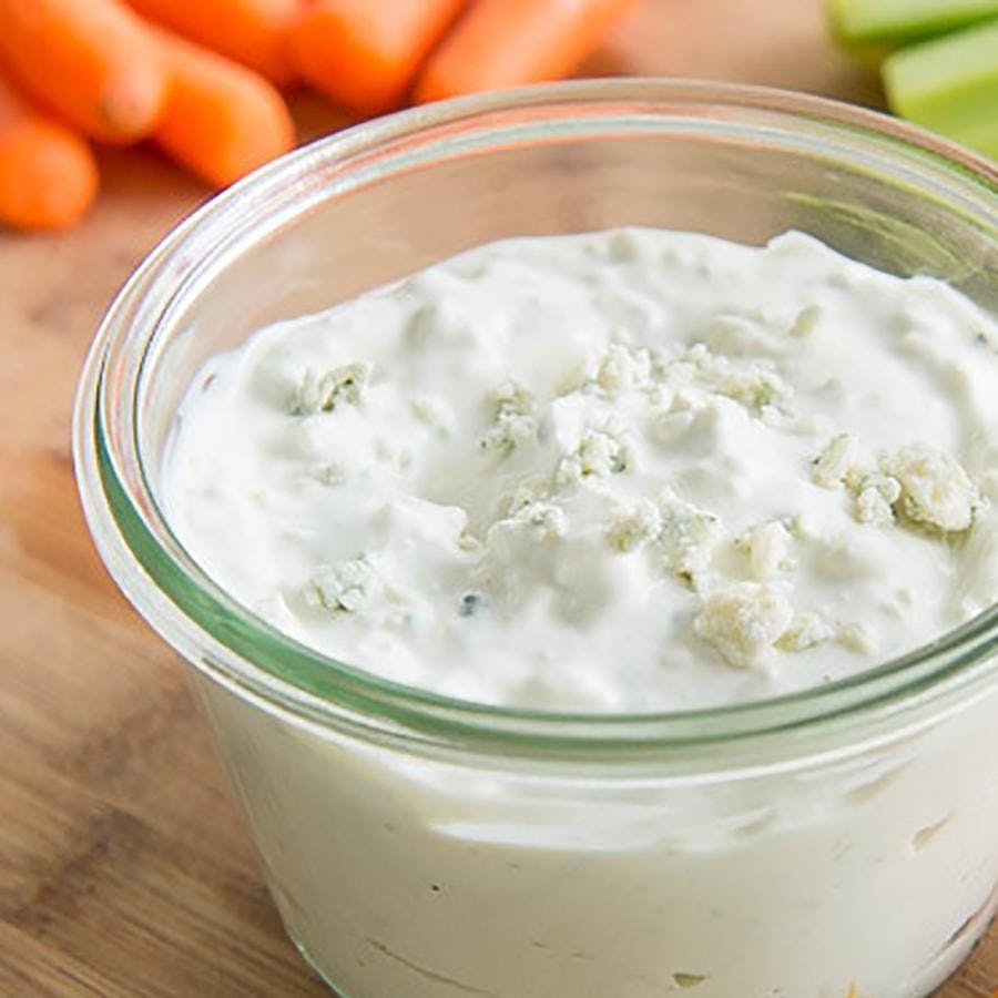 Order Side of Blue Cheese Dipping Sauce - 2 oz. food online from Napoli Pizza store, Henderson on bringmethat.com