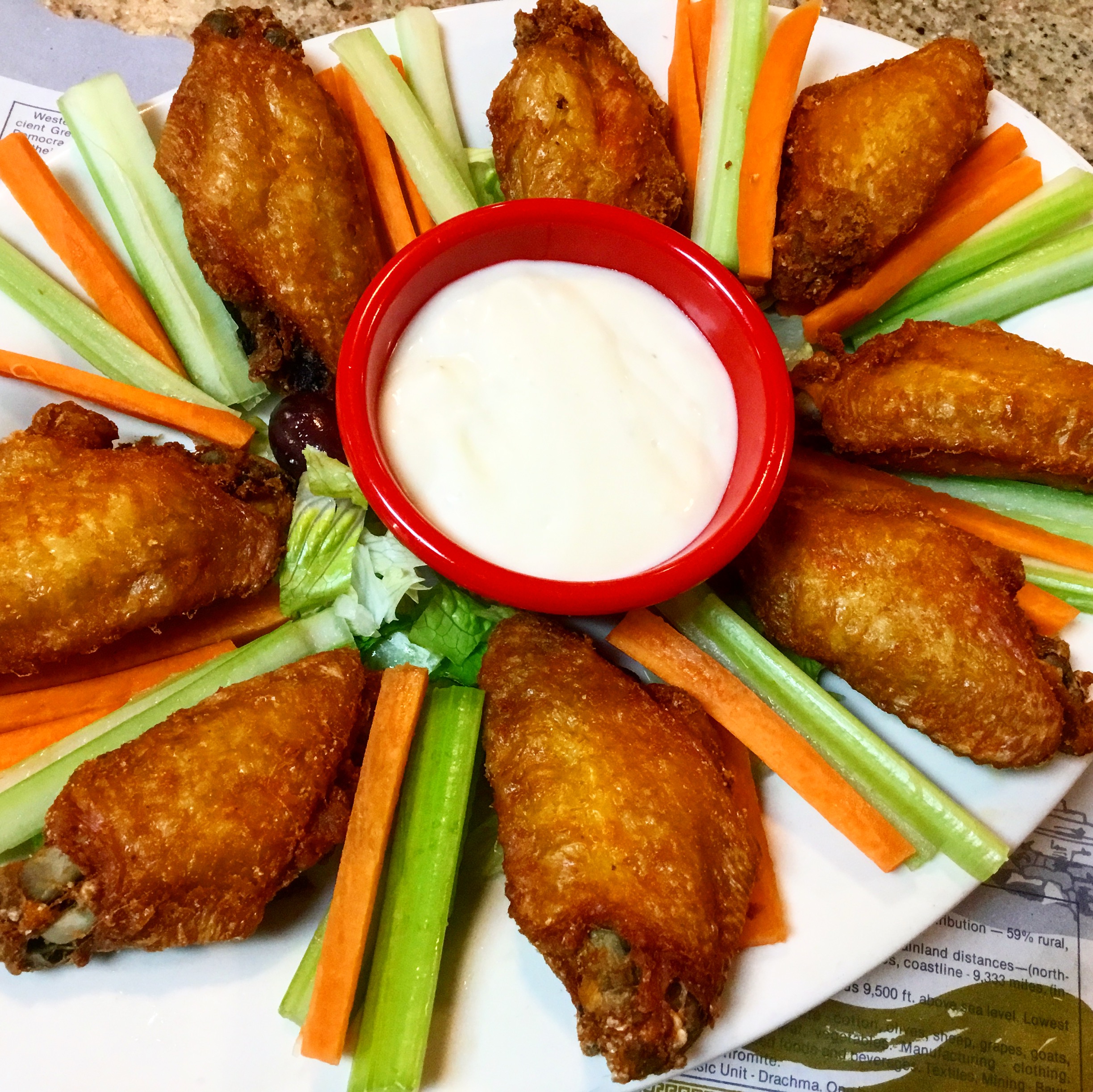 Order 6 Pieces Buffalo Wings food online from Gyro Corner store, Flushing on bringmethat.com