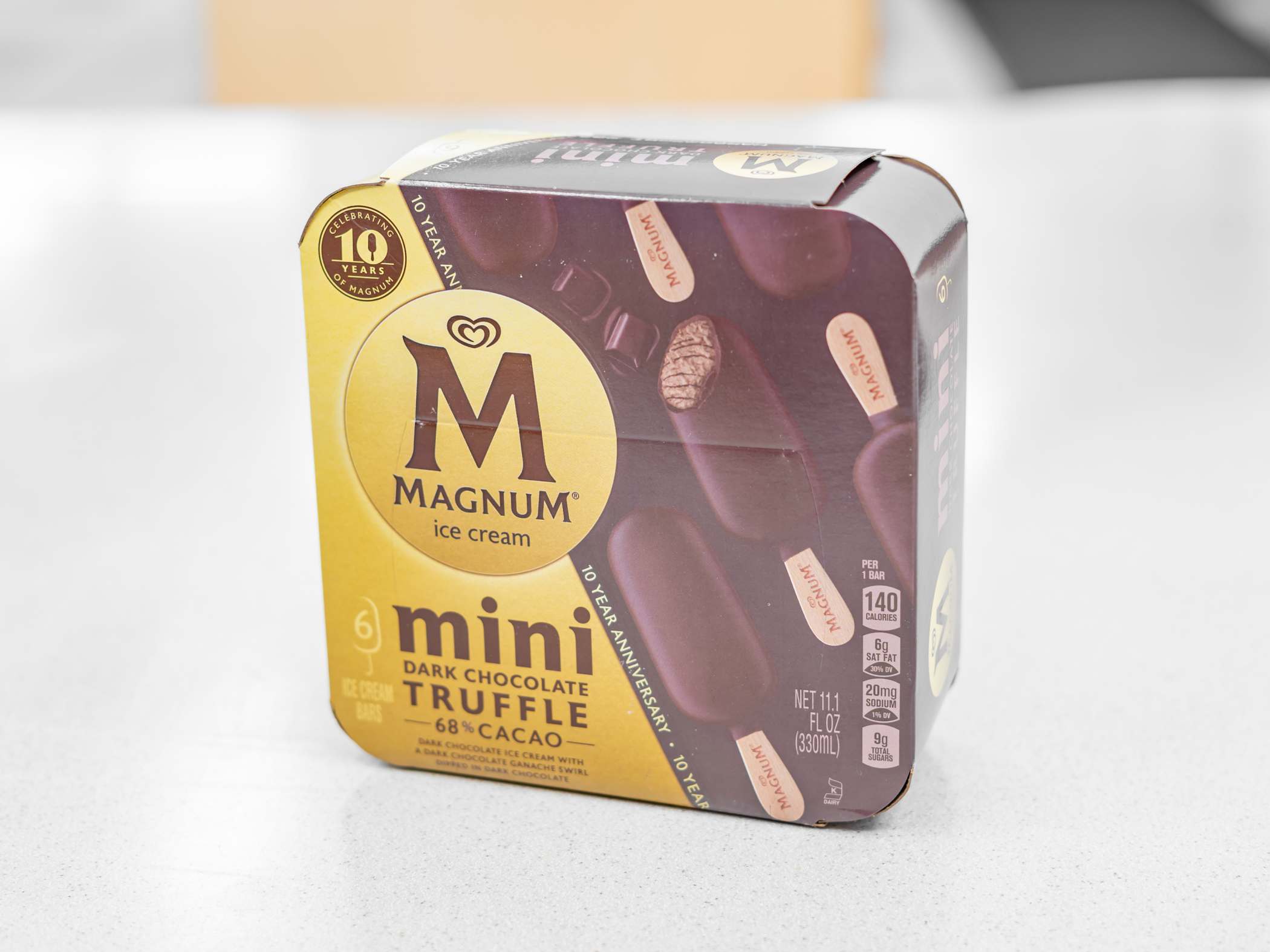 Order Magnum Dark Chocolate Truffle Ice Cream Bars food online from Am Pm store, San Diego on bringmethat.com