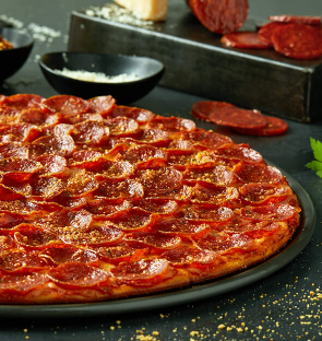 Order Pepperoni Pizza food online from Donatos Pizza store, Owensboro on bringmethat.com