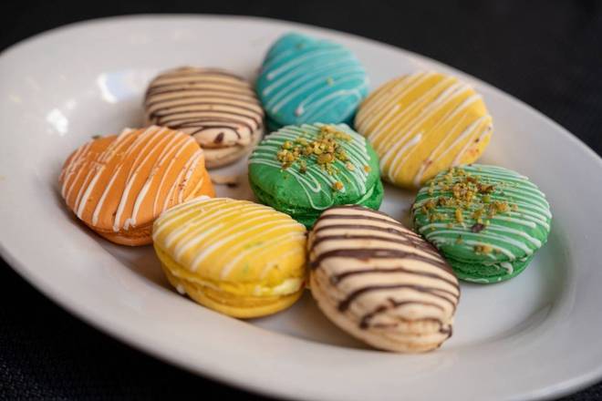 Order Assorted Macarons food online from Blu La Cafe store, Los Angeles on bringmethat.com