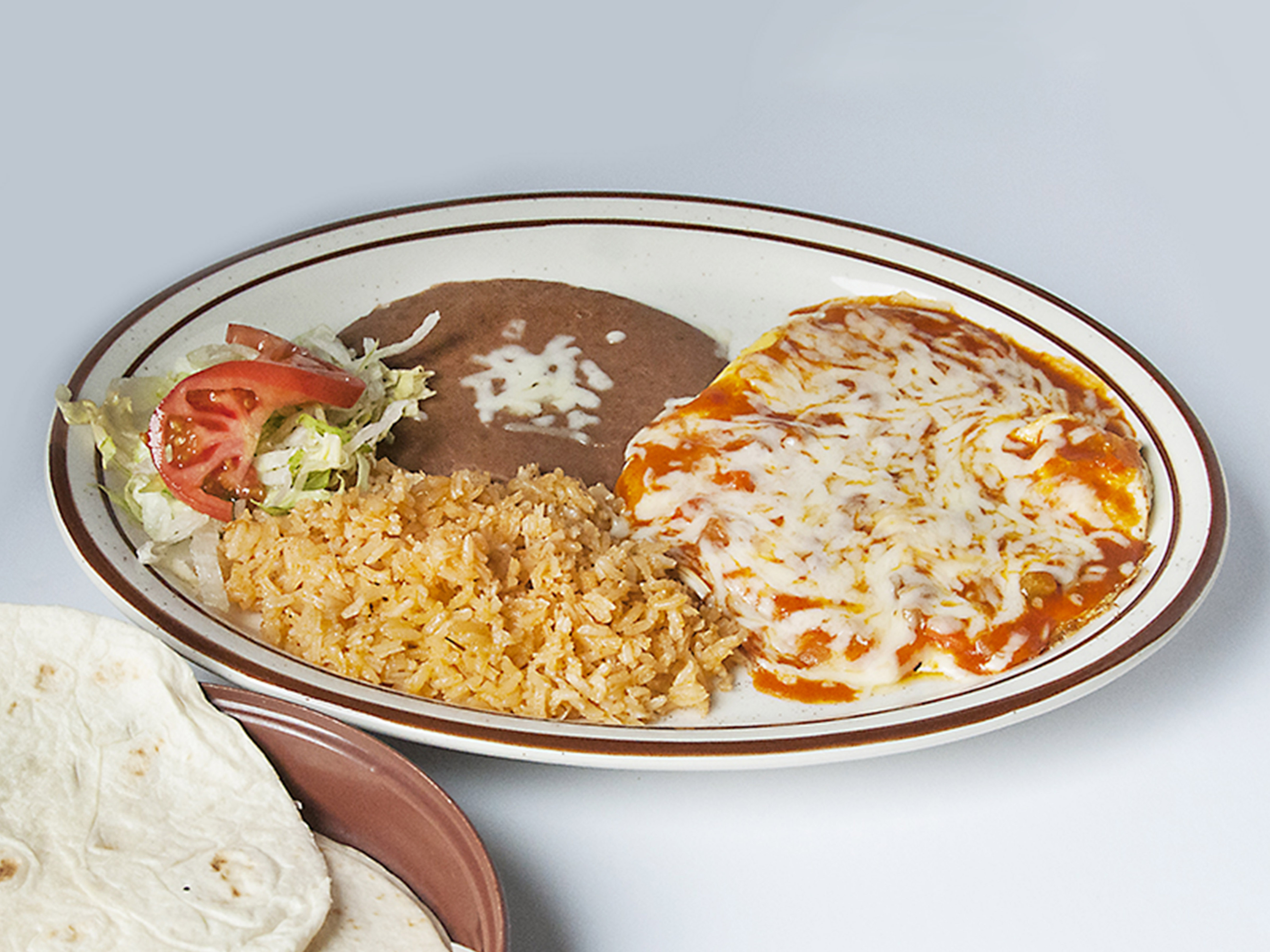 Order 24. Huevos Rancheros food online from Fiesta Mexicana store, La Crosse on bringmethat.com