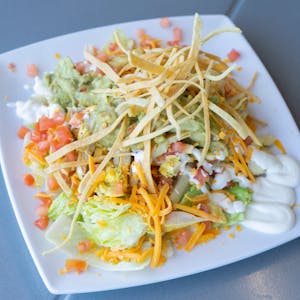 Order Chicken & Guacamole Salad food online from El Caballo Wraps store, Alameda on bringmethat.com
