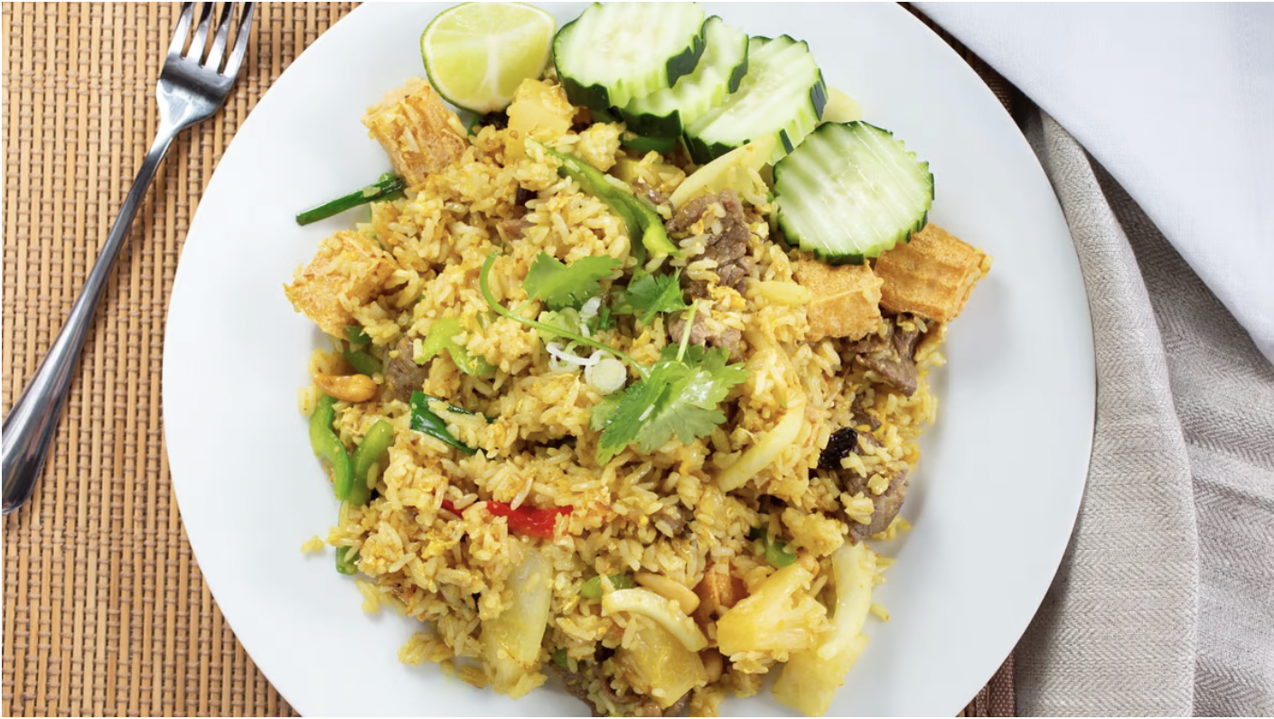 Order F-4 Pineapple Fried Rice food online from Pad Thai store, Chino on bringmethat.com