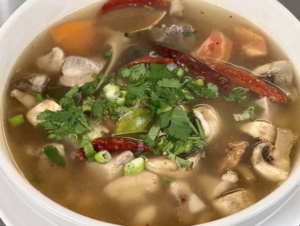 Order Tom Zappz (Pork Rib Soup) food online from Thai Zappz store, Overland Park on bringmethat.com