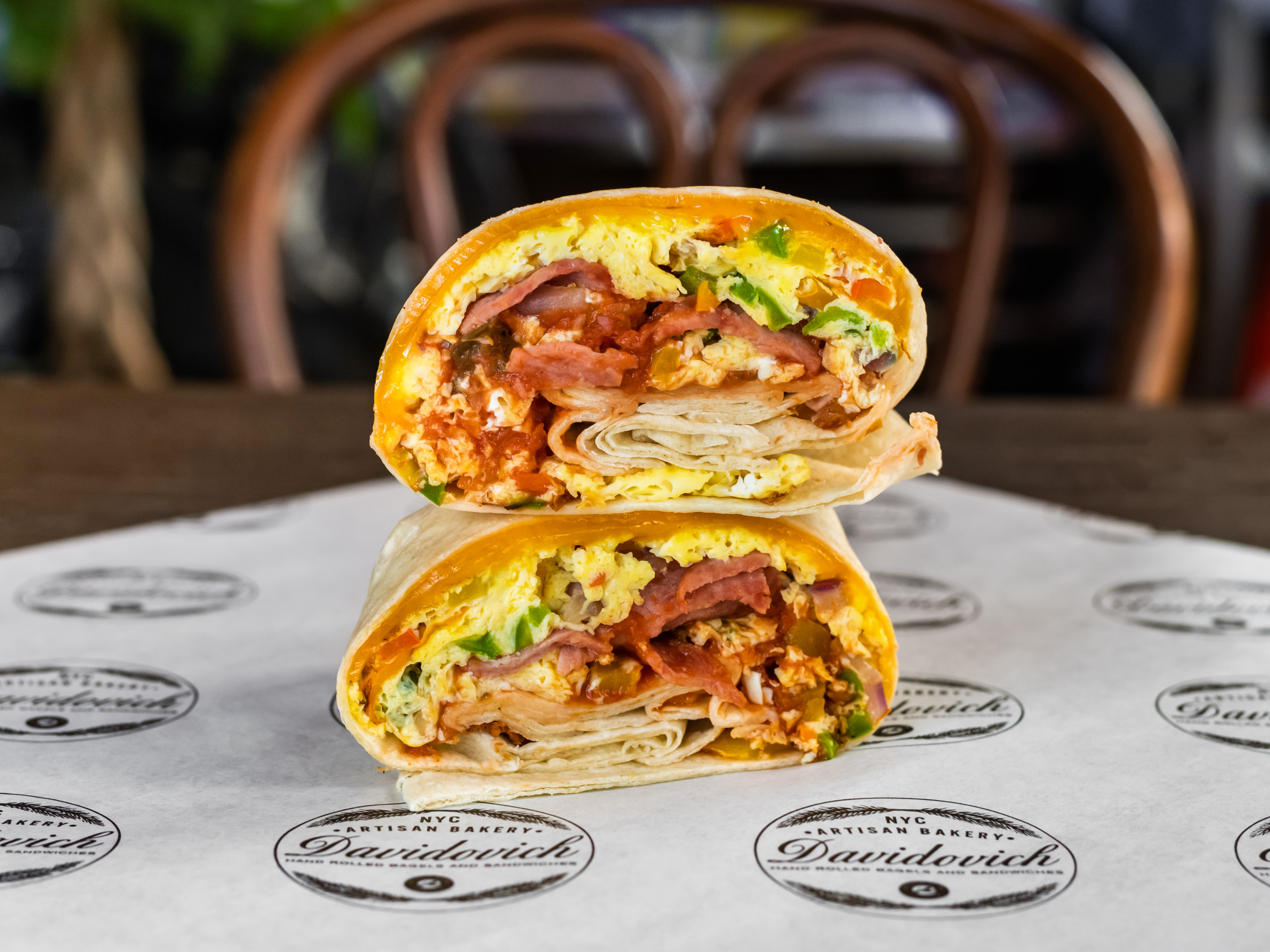 Order Breakfast Burrito food online from Davidovich bakery catering store, New York on bringmethat.com