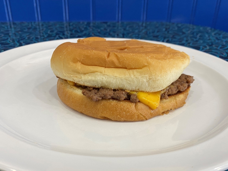 Order Cheese Burger food online from Charlies Hamburgers store, Folsom on bringmethat.com