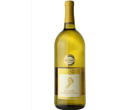 Order Barefoot Buttery Chardonnay Wine, 1.5L bottle (13.5% ABV) food online from Central Liquor Market store, Los Angeles on bringmethat.com