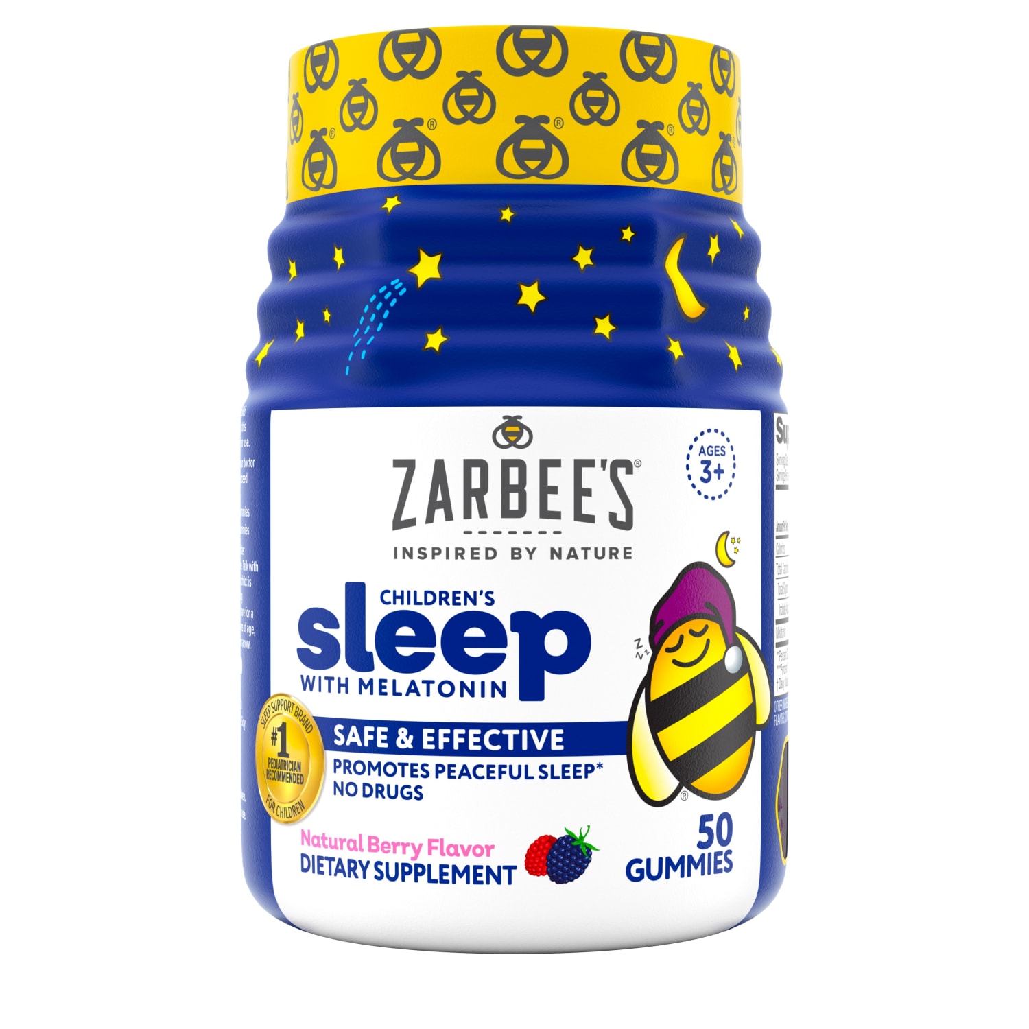 Order Zarbee's Naturals Children's Sleep with Melatonin - Natural Berry, 50 ct food online from Rite Aid store, CORNING on bringmethat.com