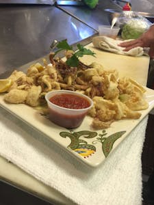 Order Fried Calamari food online from Angelo Pizza & Pasta store, Port Chester on bringmethat.com
