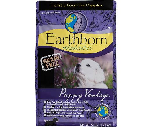 Order Earthborn Holistic Puppy Food Chicken (25 lb) food online from What The Fluff? Pet Store & More! Llc store, Woodridge on bringmethat.com