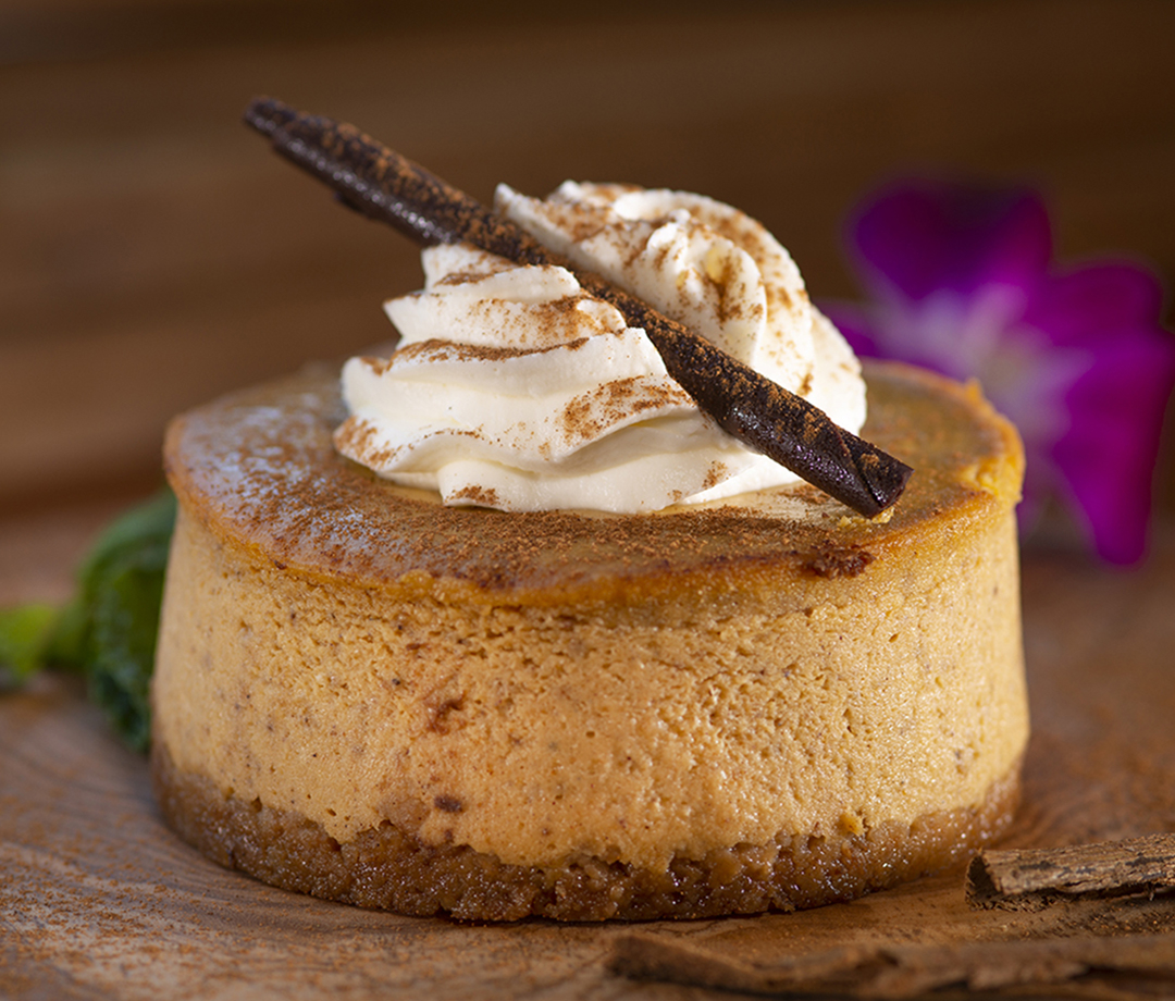 Order Pumpkin Cheesecake (individual) food online from Urth Caffe store, Los Angeles on bringmethat.com