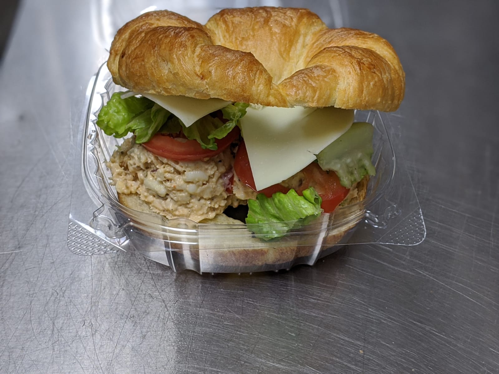 Order Croissant Tuna Salad food online from Happy Mart Kitchen store, Pittsburgh on bringmethat.com
