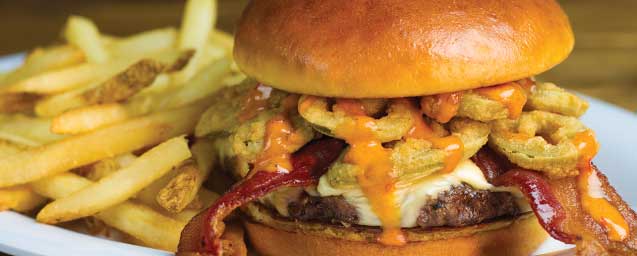 Order Amarillo Burger food online from Beef ‘O’ Brady store, Bainbridge on bringmethat.com