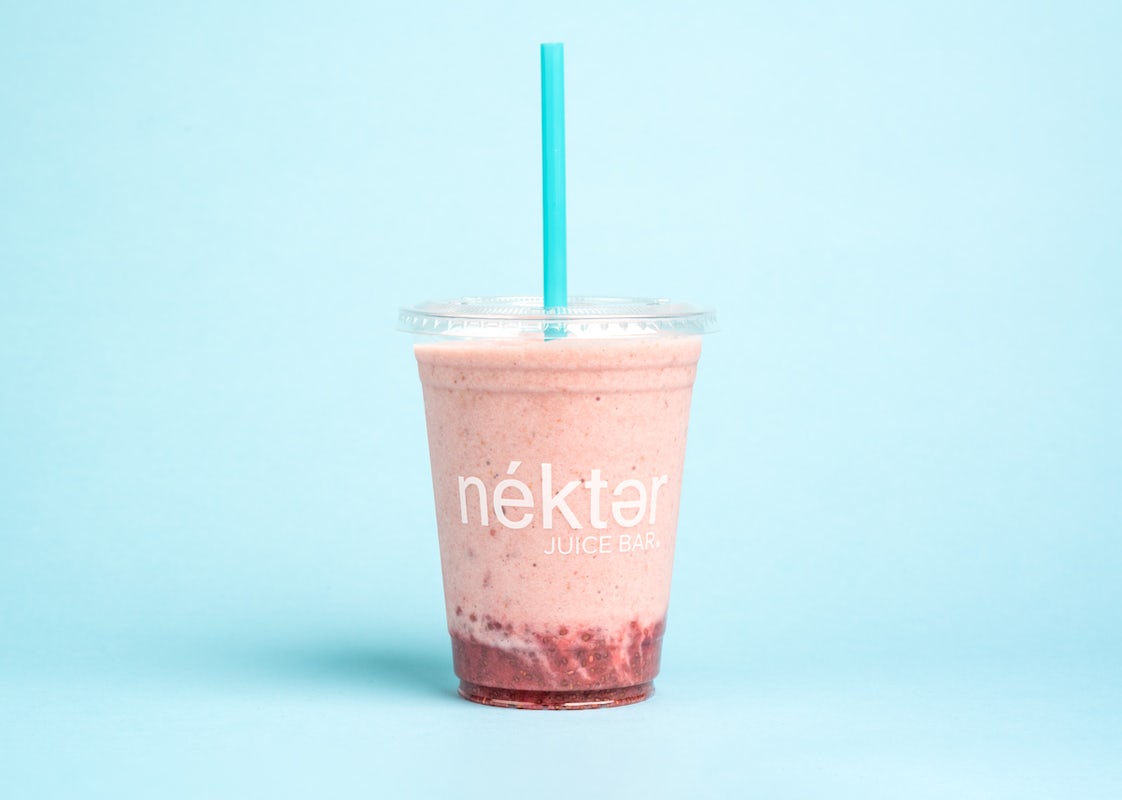 Order Strawberry Banana Protein food online from Nekter Juice Bar store, Colleyville on bringmethat.com