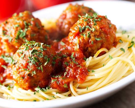 Order Spaghetti & Meatballs food online from Americano store, Livermore on bringmethat.com