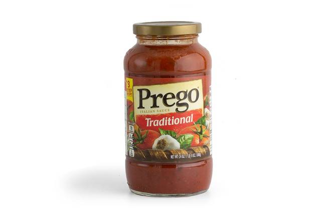 Order Prego Spaghetti Sauce 24OZ food online from KWIK STAR #1007 store, Bettendorf on bringmethat.com