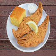 Order Fried Catfish food online from Y'all's Down-Home Southern Cafe store, Round Rock on bringmethat.com