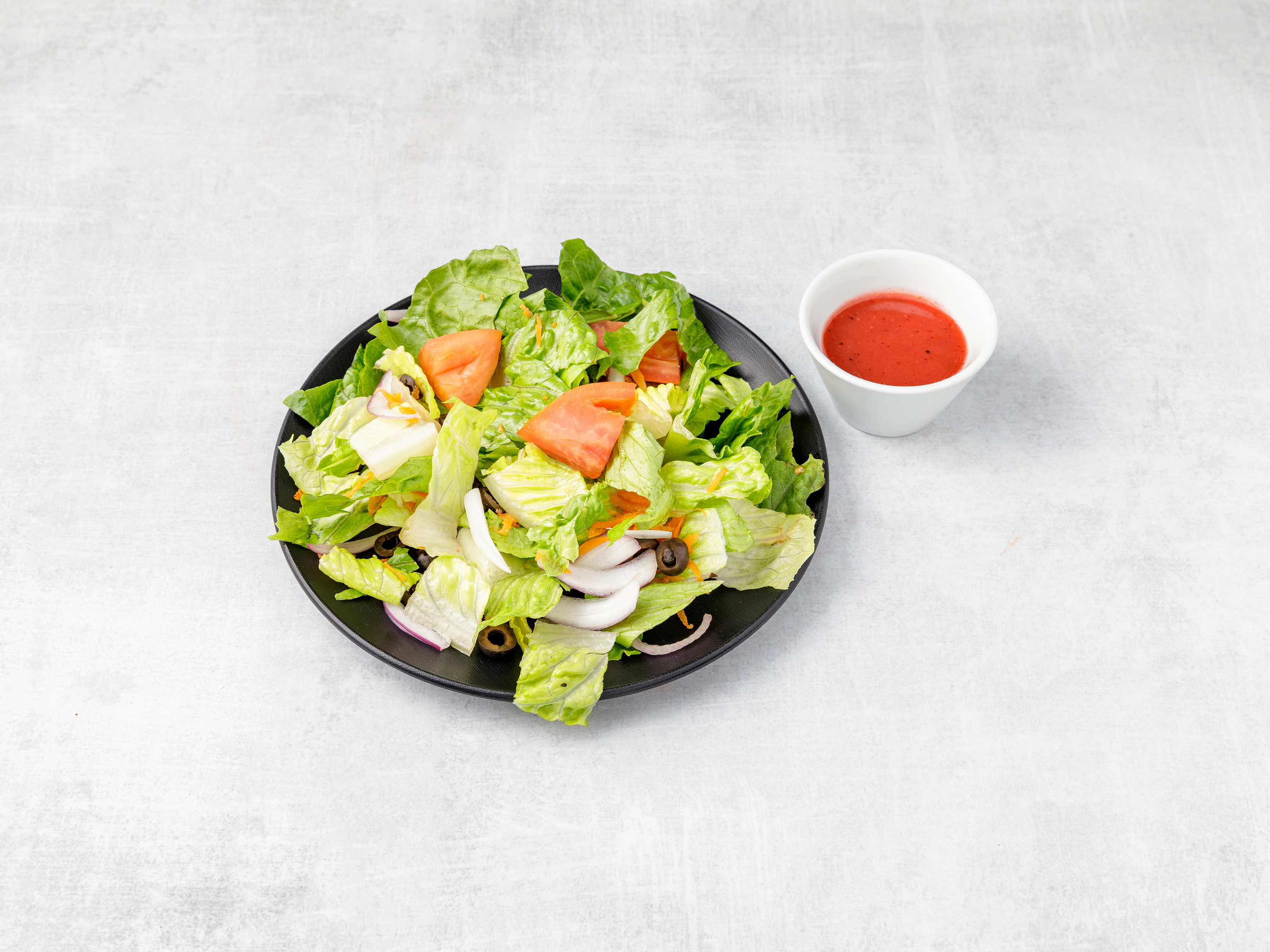 Order Garden Salad food online from Hollywood Pizzeria and Restaurant store, Fairfield on bringmethat.com