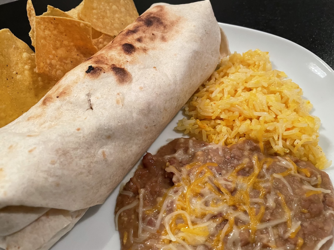 Order Beef Burrito food online from Don Tacos store, Tulsa on bringmethat.com