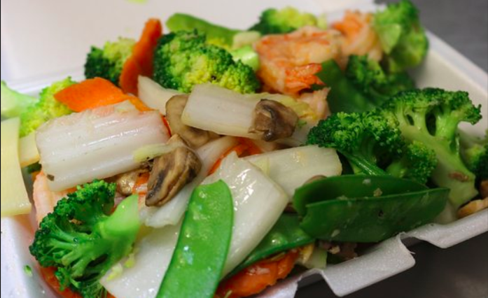 Order Shrimp with Mixed Veg Weight Watcher food online from Hai Sing Chinese Restaurant store, Yonkers on bringmethat.com