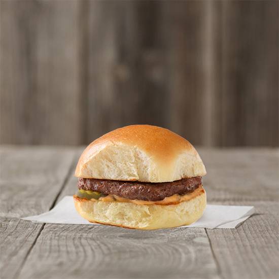 Order Bambino Burger - Single food online from Good Times Burgers & Frozen Custard #121 store, Lakewood on bringmethat.com
