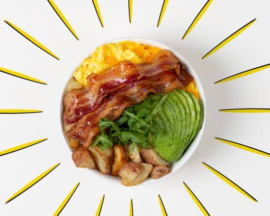 Order Bacon Breakfast Bowl food online from Power Up! Breakfast Bowls store, Albany on bringmethat.com