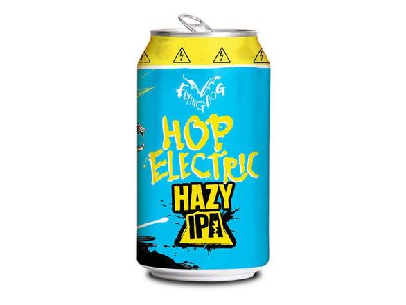 Order Flying Dog Hop Electric Hazy IPA - 6x 12oz Cans food online from Magothy Wine & Spirits store, Severna Park on bringmethat.com