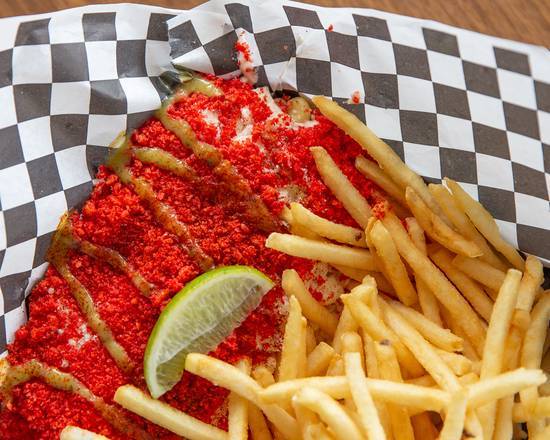 Order Xxtra Flamin Hot Cheetos Elotes Combo food online from Zero Degrees store, Humble on bringmethat.com