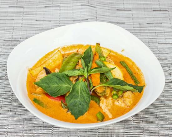 Order Red Curry food online from Party's Pizza store, Willoughby on bringmethat.com