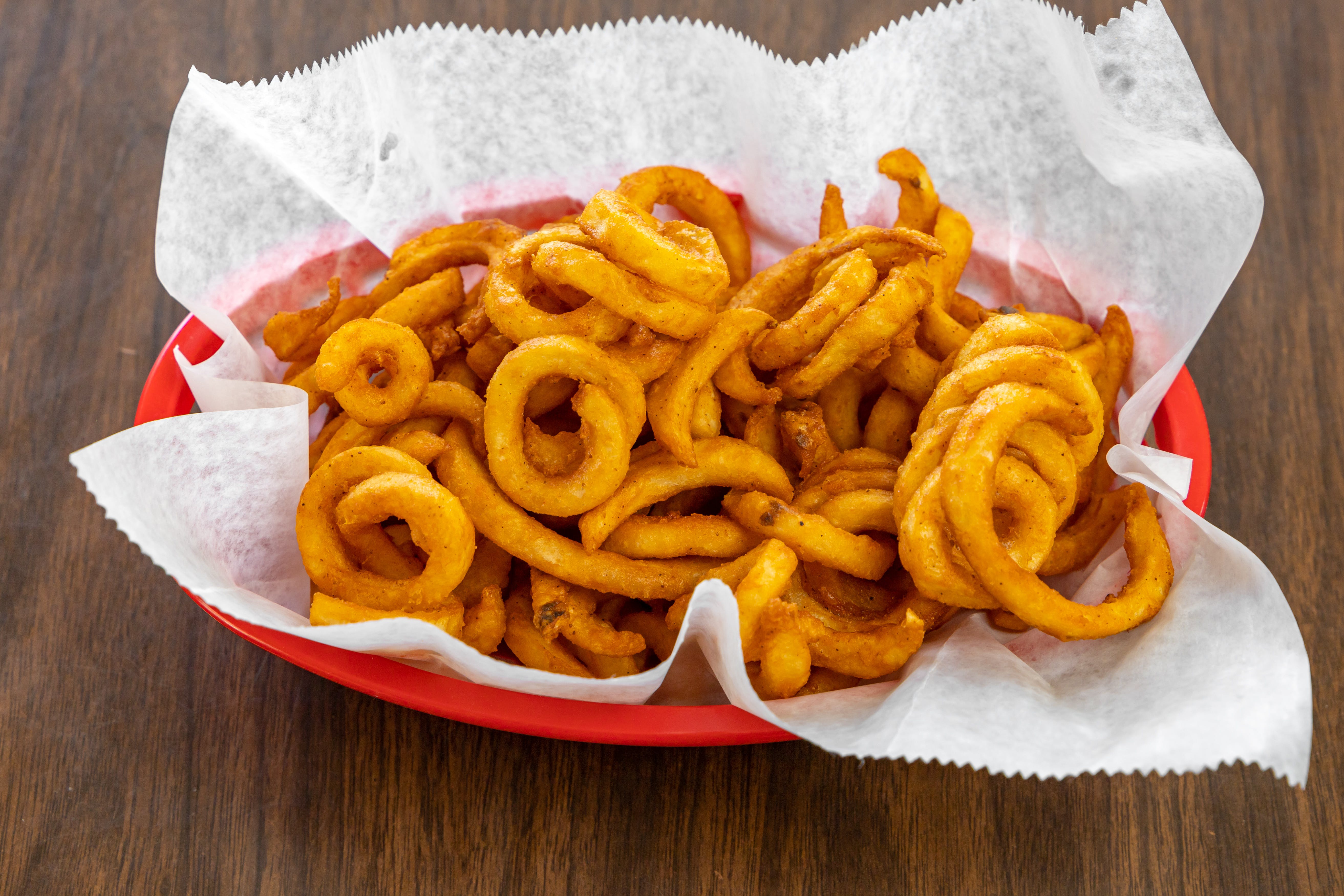 Order Curly Fries - Side food online from Pizza Connection store, Quincy on bringmethat.com