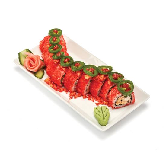 Order Flaming Hot Roll food online from Yogis Grill store, Tempe on bringmethat.com