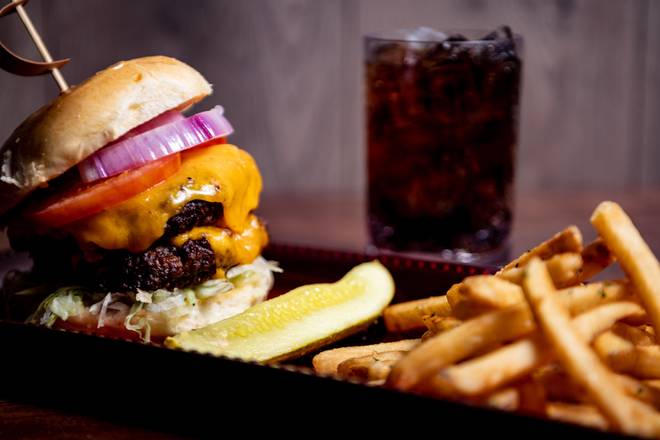 Order House Burger food online from Champions Sports Bar store, Silver Spring on bringmethat.com