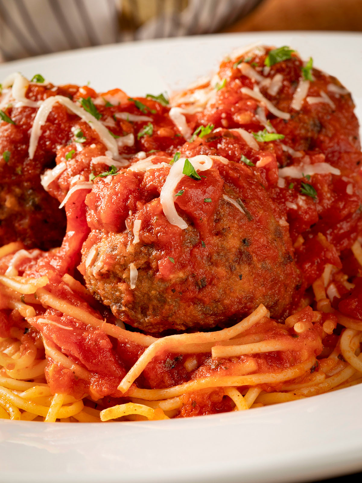 Order Spaghetti & Meatballs food online from Bravo! Italian Kitchen store, Beavercreek on bringmethat.com
