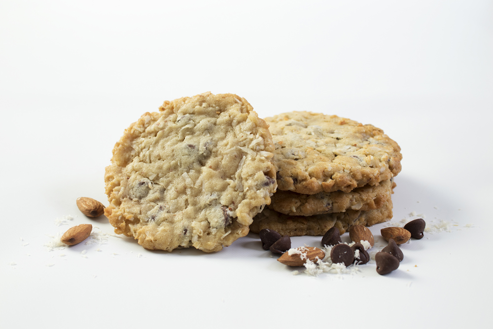 Order Almond Joy-ous - 1/2 dozen food online from Warm Cookie Company store, Temple on bringmethat.com